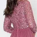 Women's Maya Embellished Sequin Maxi Dress