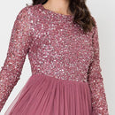 Women's Maya Embellished Sequin Maxi Dress